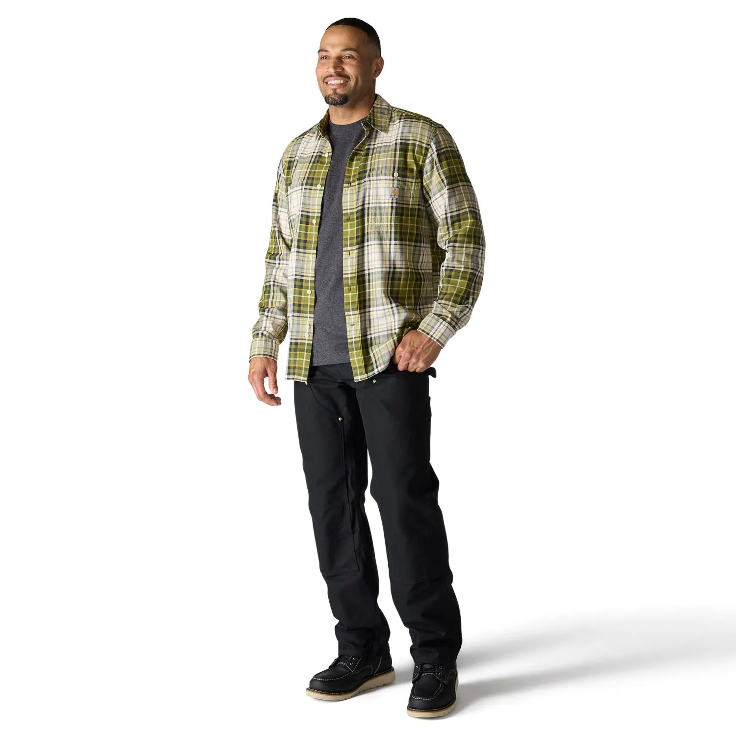 Carhartt Men's Rugged Flex® Relaxed Fit Lightweight Long Sleeve Work Shirt sold by Work World product image thumbnail 3