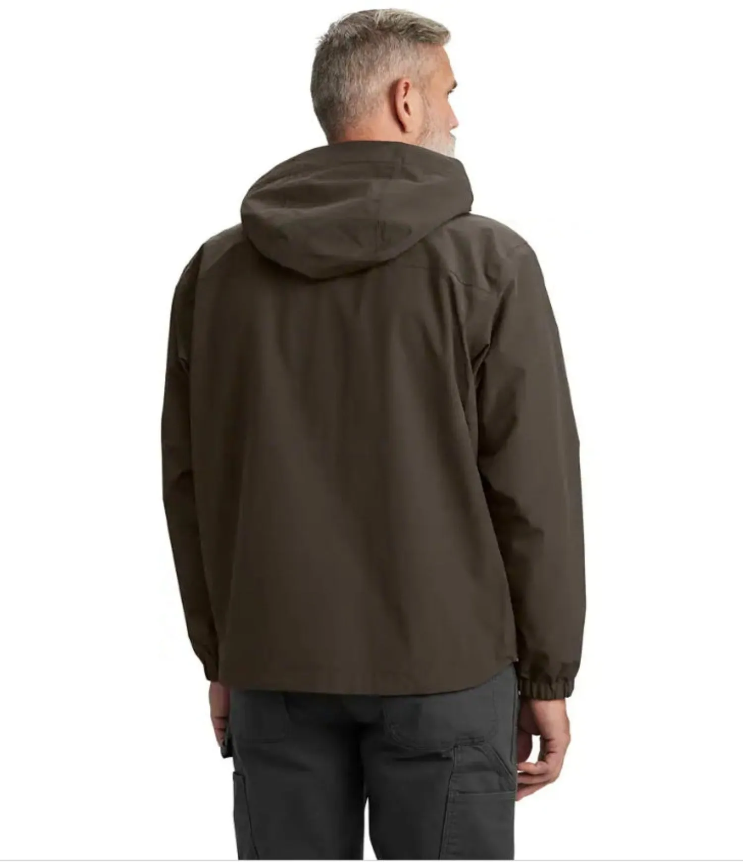 Carhartt Men's Storm Defender® Waterproof Loose Fit Lightweight Hooded Jacket sold by Work World product image thumbnail 2