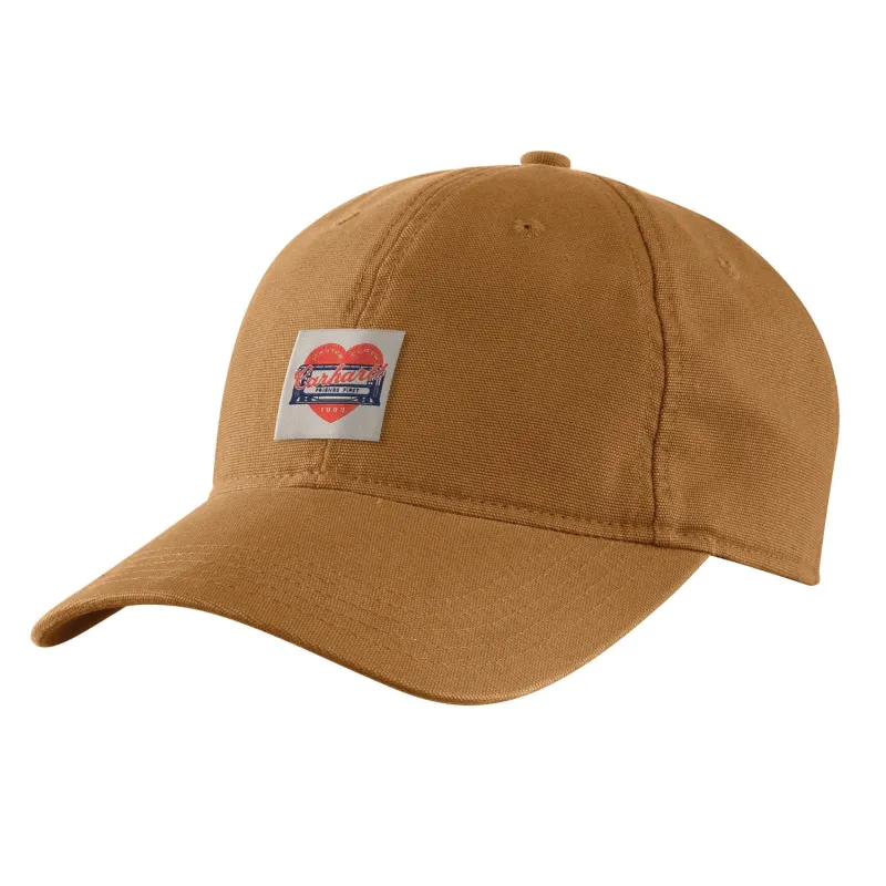 Carhartt Women's Canvas Heart Patch Logo  Ballcap sold by Work World