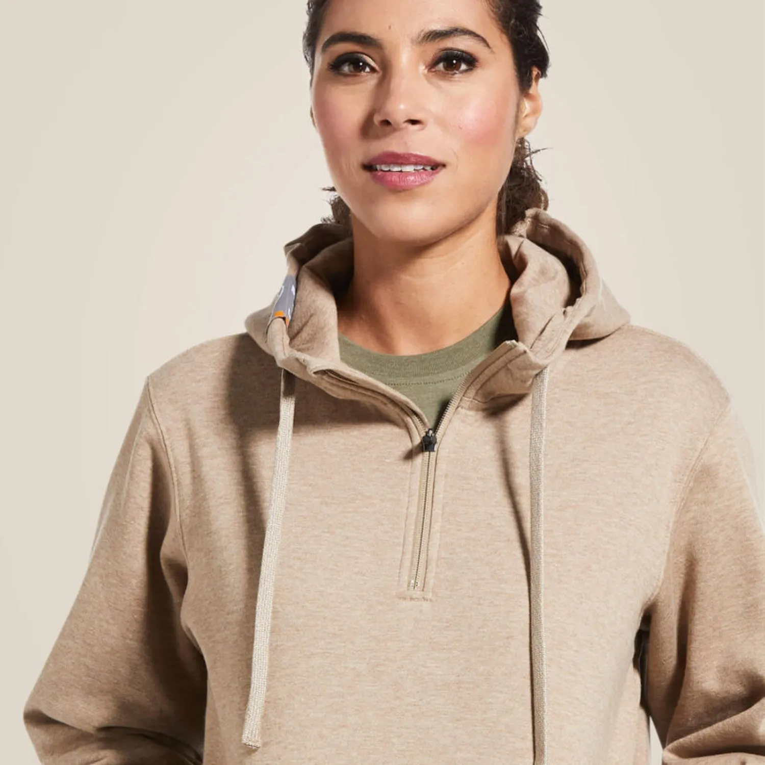 Ariat Women's Rebar Skill Set 1/2 Zip Hoodie sold by Work World product image thumbnail 2