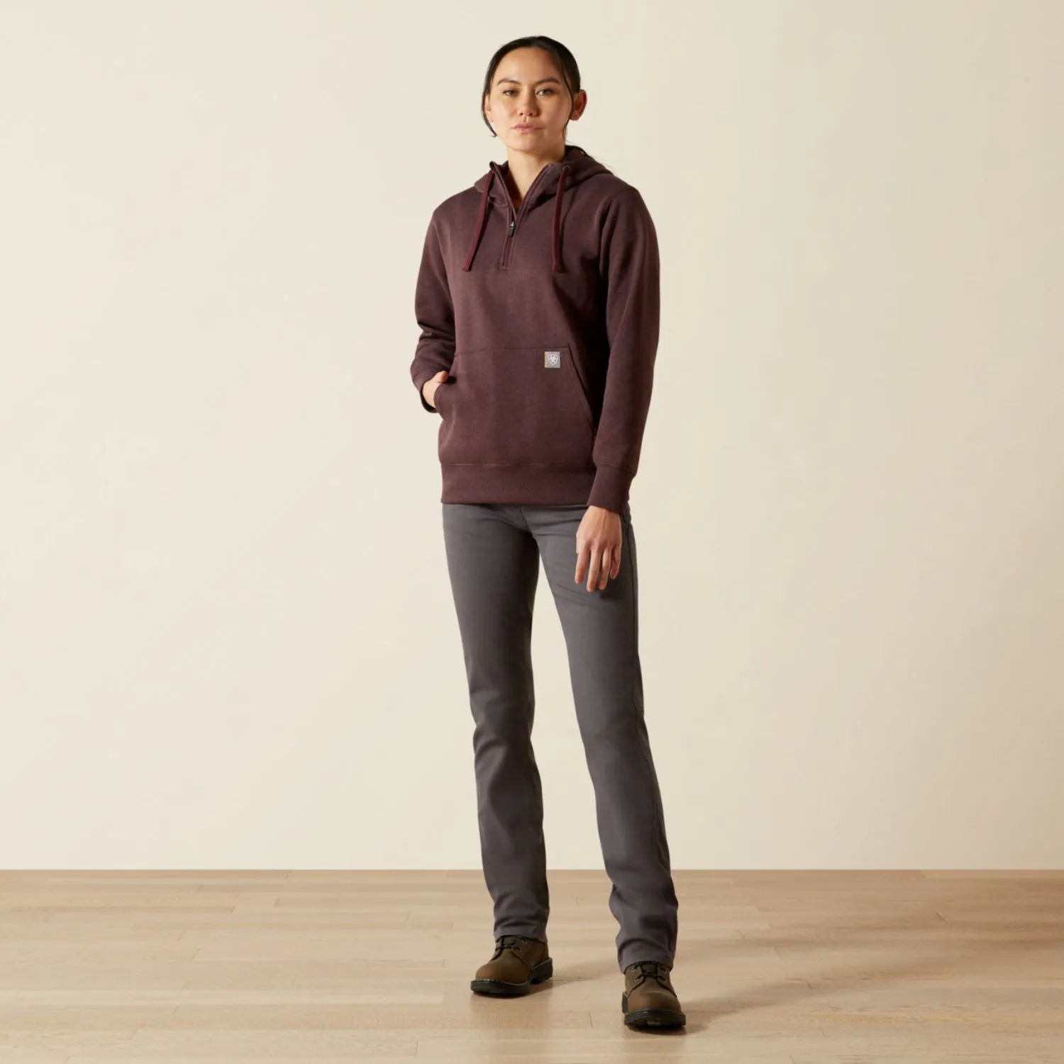 Ariat Women's Rebar Skill Set 1/2 Zip Hoodie sold by Work World product image thumbnail 4