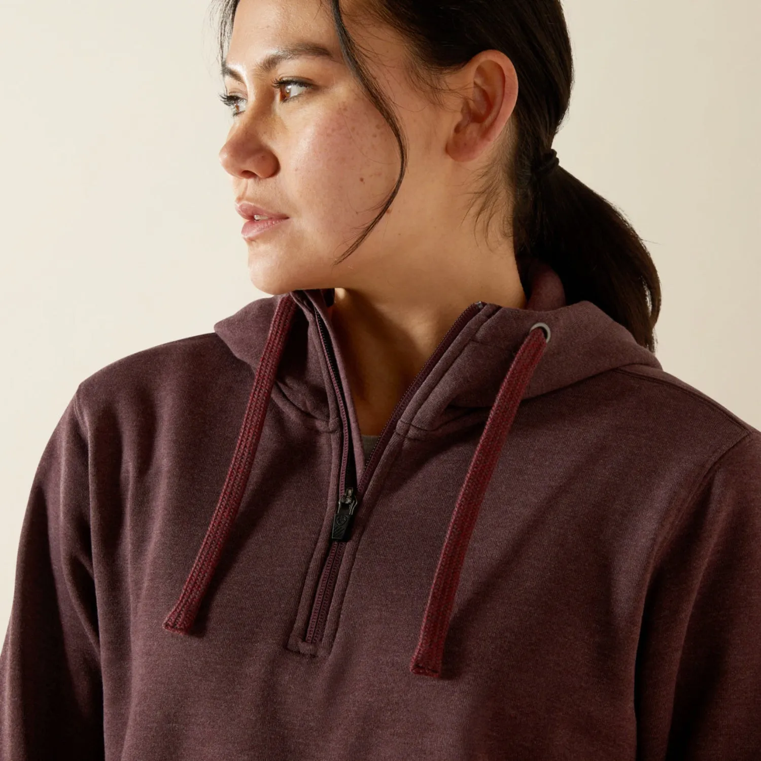 Ariat Women's Rebar Skill Set 1/2 Zip Hoodie sold by Work World product image thumbnail 2