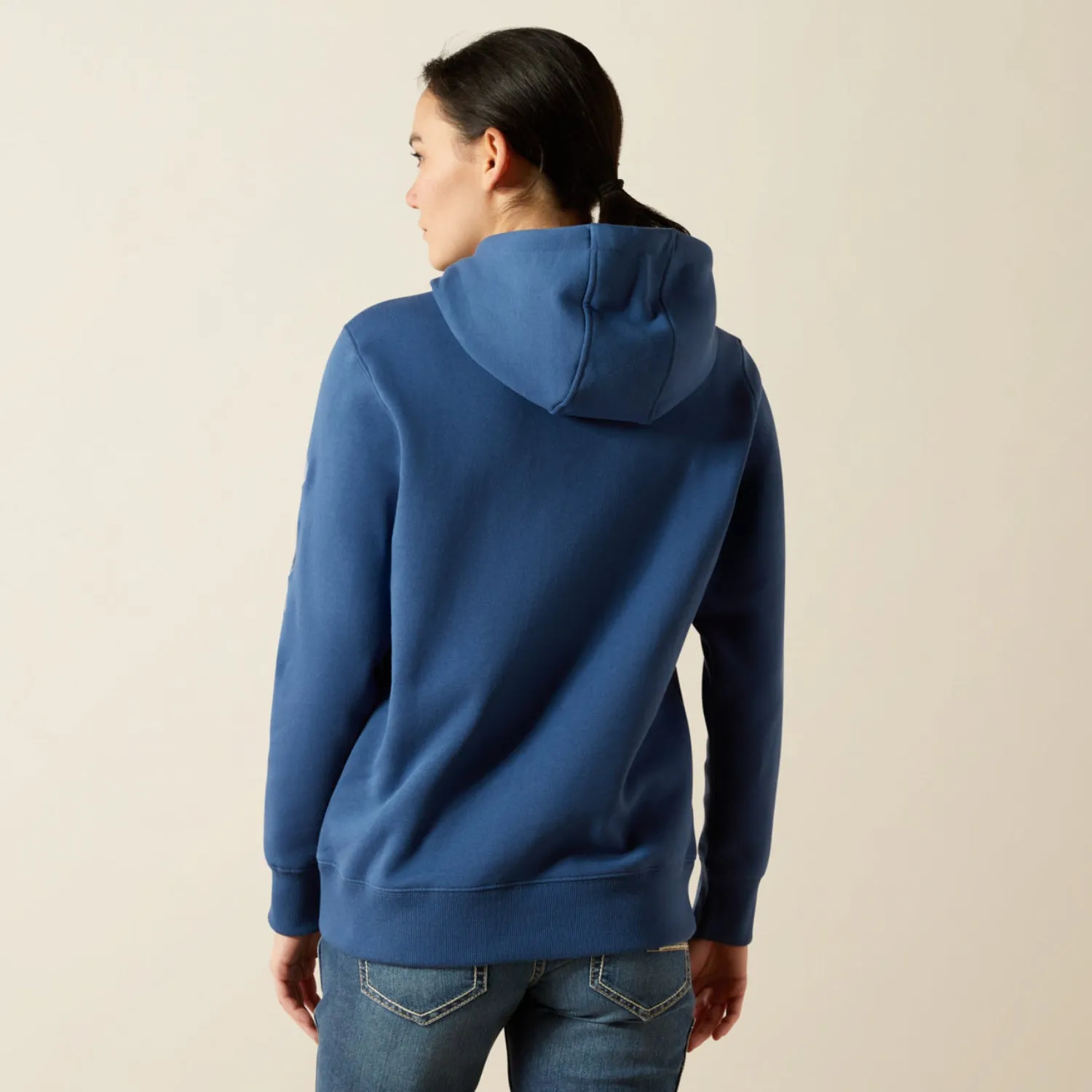 Ariat Women's Rebar Graphic Hooded Sweatshirt sold by Work World product image thumbnail 4