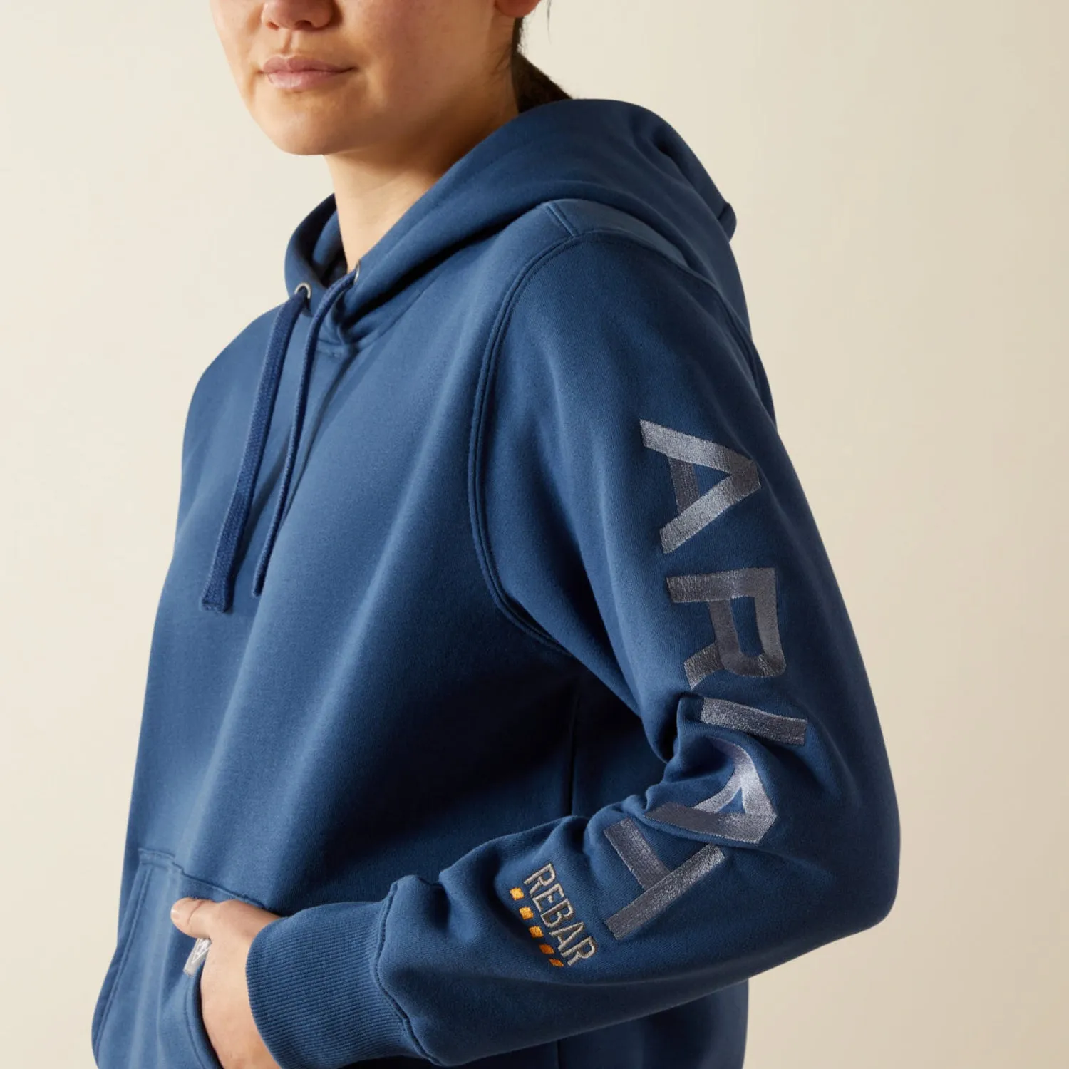 Ariat Women's Rebar Graphic Hooded Sweatshirt sold by Work World product image thumbnail 2