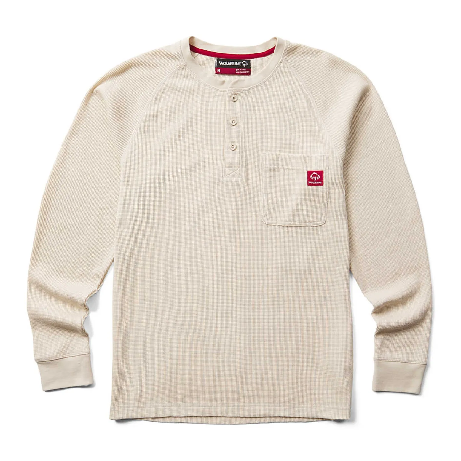 Wolverine Men's Walden II Thermal Pocket Long Sleeve Henley sold by Work World product image thumbnail 4