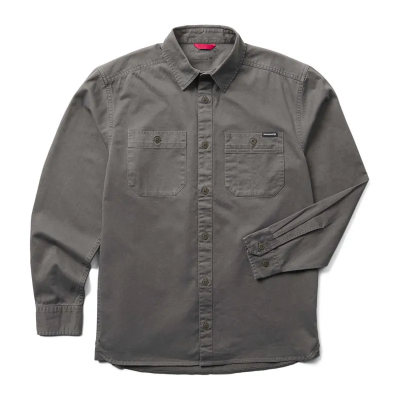 Wolverine Men's Leland Twill Button-Up Long Sleeve Work Shirt sold by Work World