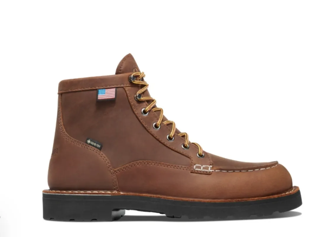 Danner Men's Bull Run GTX 6" Waterproof EH Moc Toe Boot sold by Work World