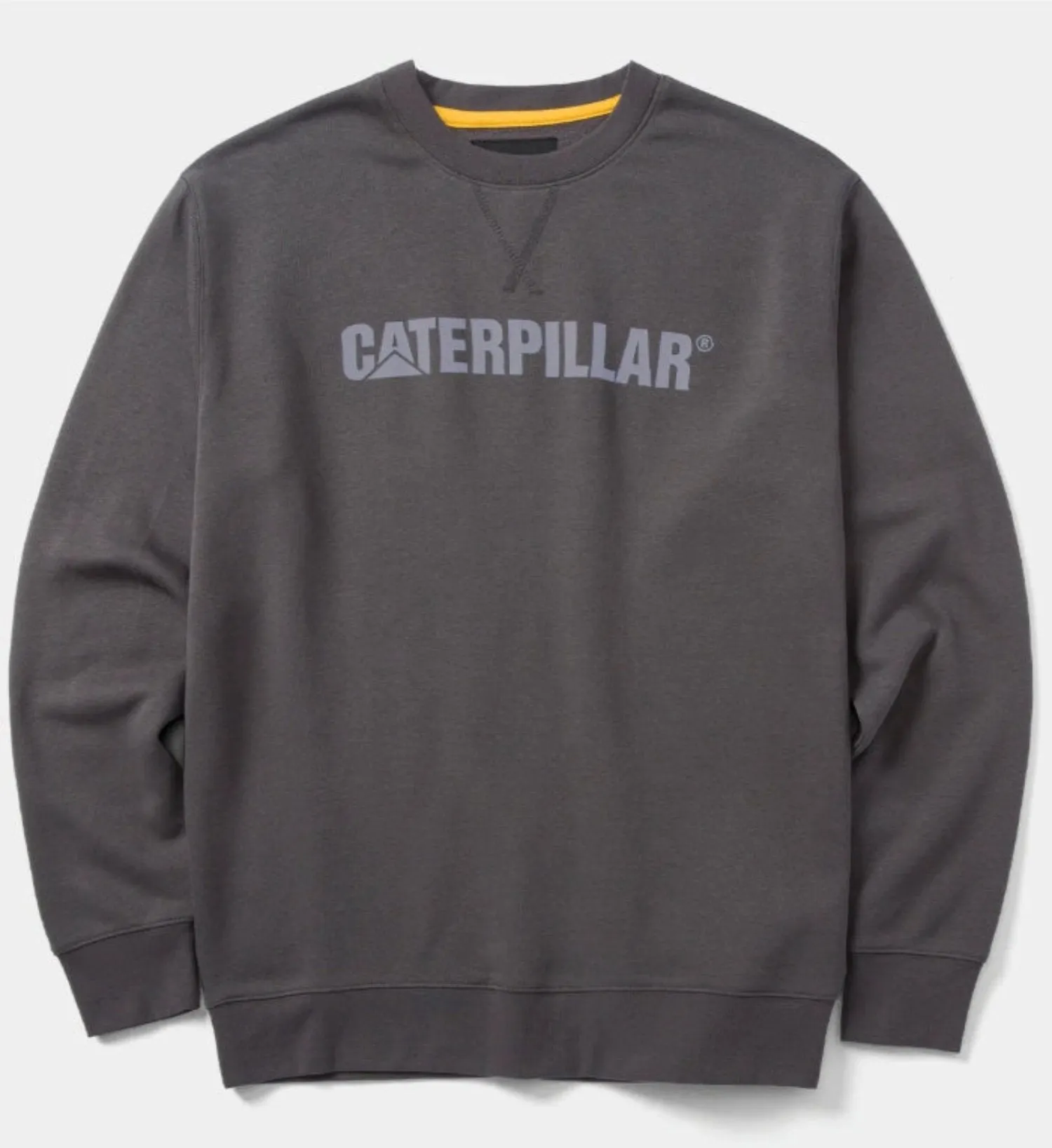 CAT Men's Midweight Logo Graphic Crewneck Sweatshirt sold by Work World product image thumbnail 2