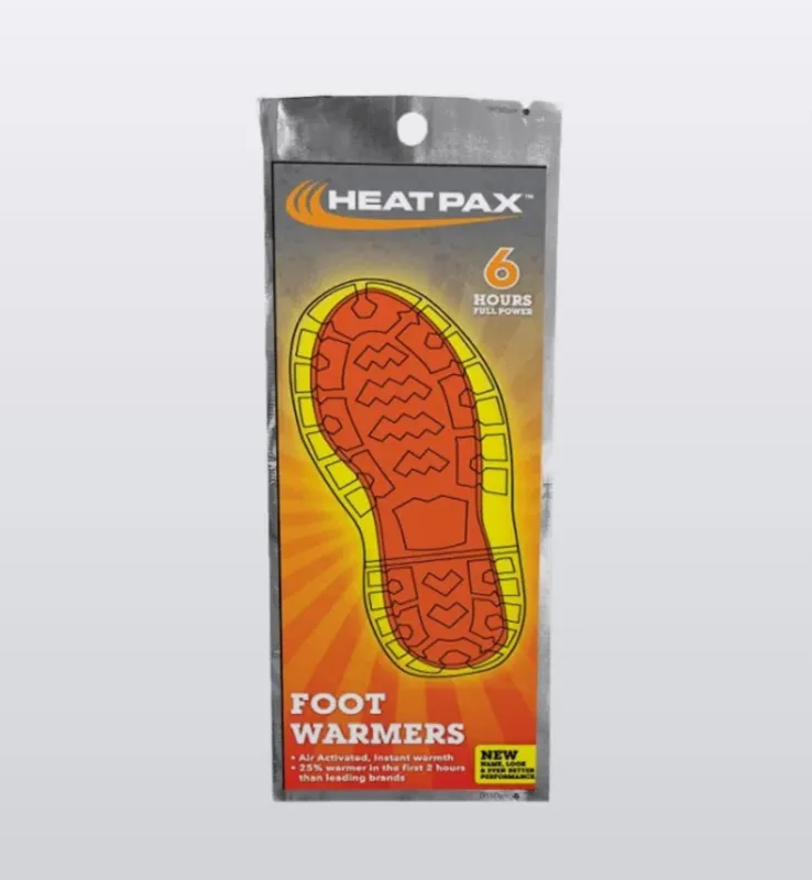 OccuNomix Heat Pax 5-Pack Full Foot Warmer sold by Work World