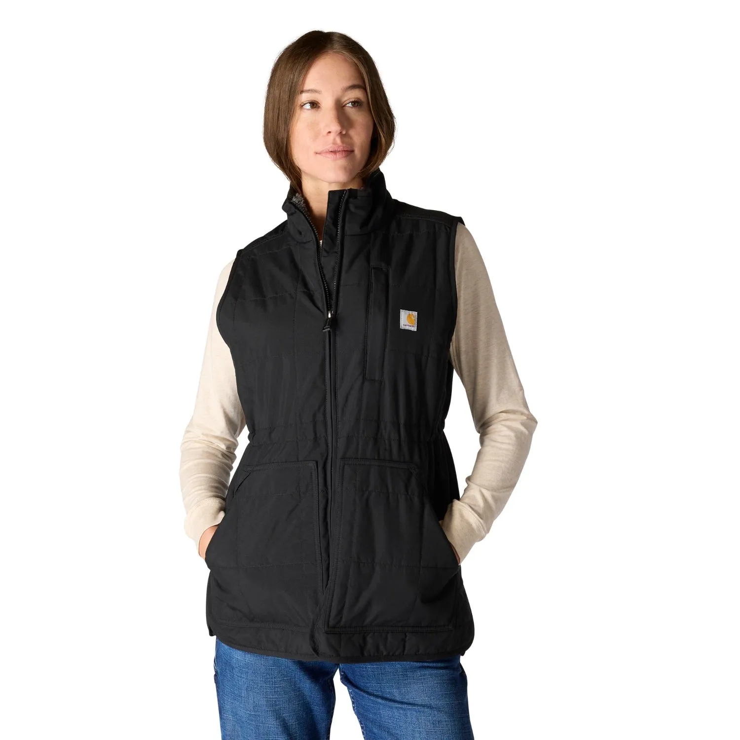 Carhartt Women's Rain Defender Mock-Neck Vest sold by Work World