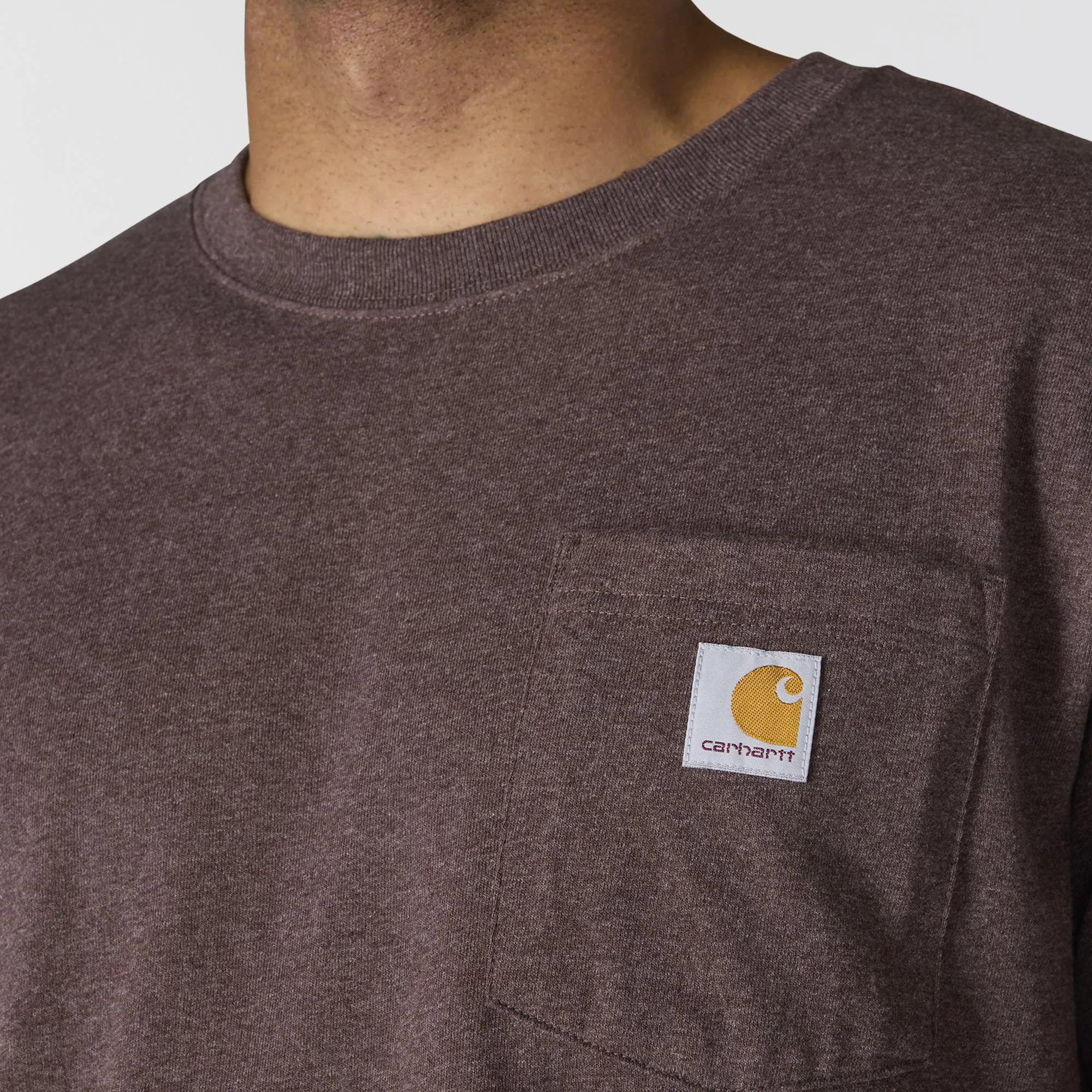 Carhartt Men's Relaxed Fit Heavyweight Pocket Long Sleeve Graphic T-Shirt sold by Work World product image thumbnail 5