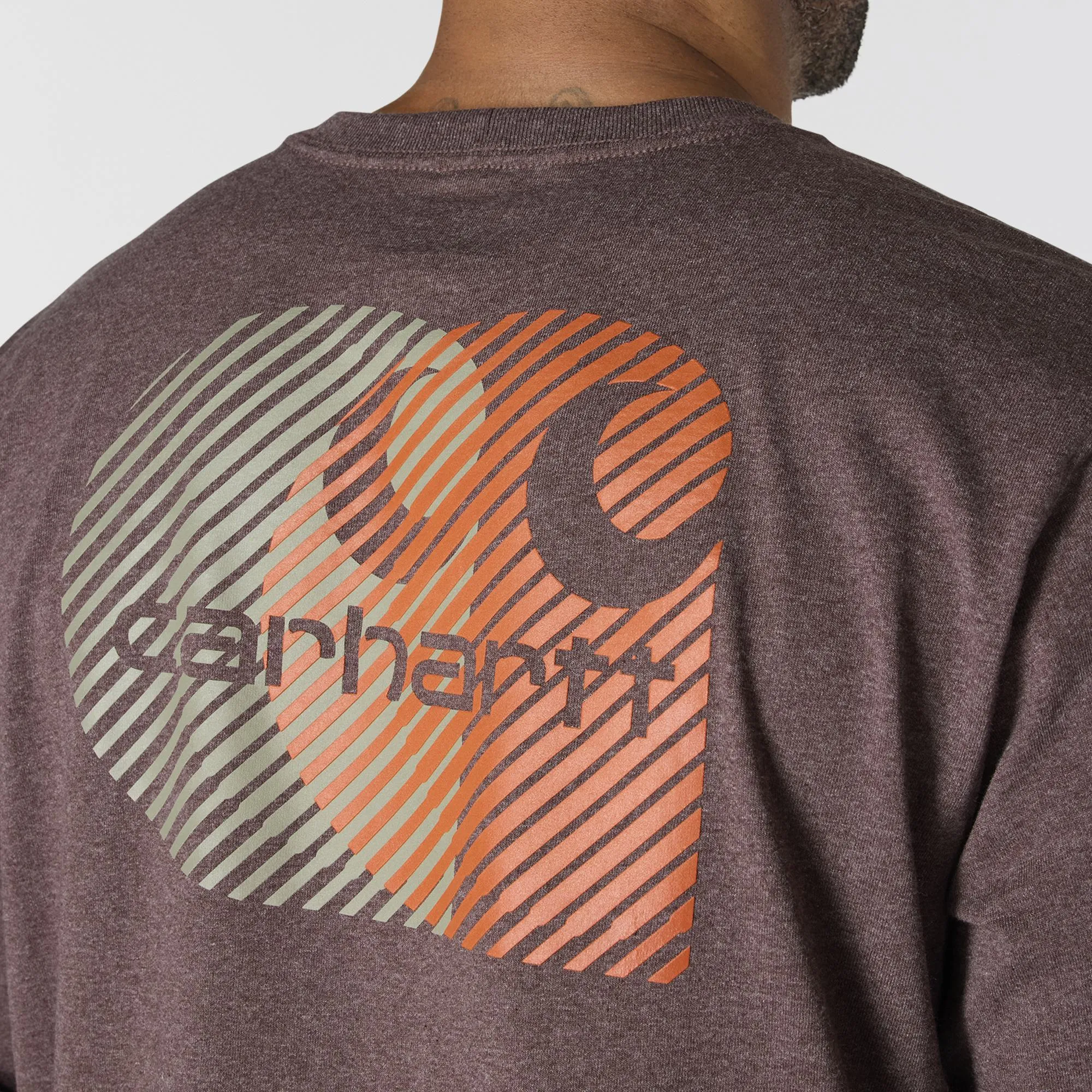 Carhartt Men's Relaxed Fit Heavyweight Pocket Long Sleeve Graphic T-Shirt sold by Work World product image thumbnail 3