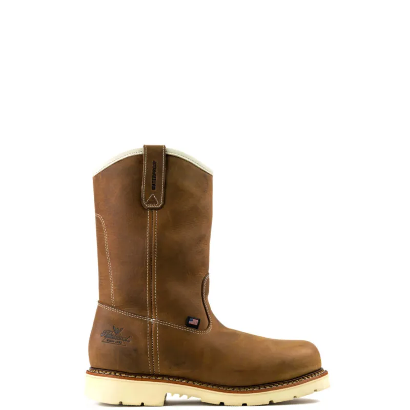 Thorogood Men's American Heritage 11" Waterproof EH Steel Toe Wellington Boot sold by Work World