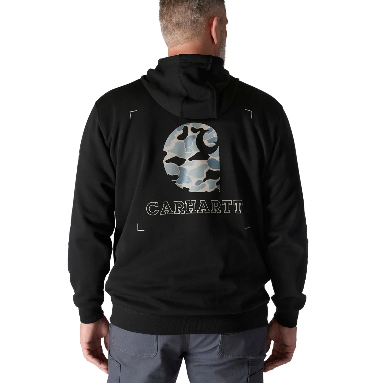 Carhartt Men's Loose Fit Midweight Camo Graphic Sweatshirt sold by Work World