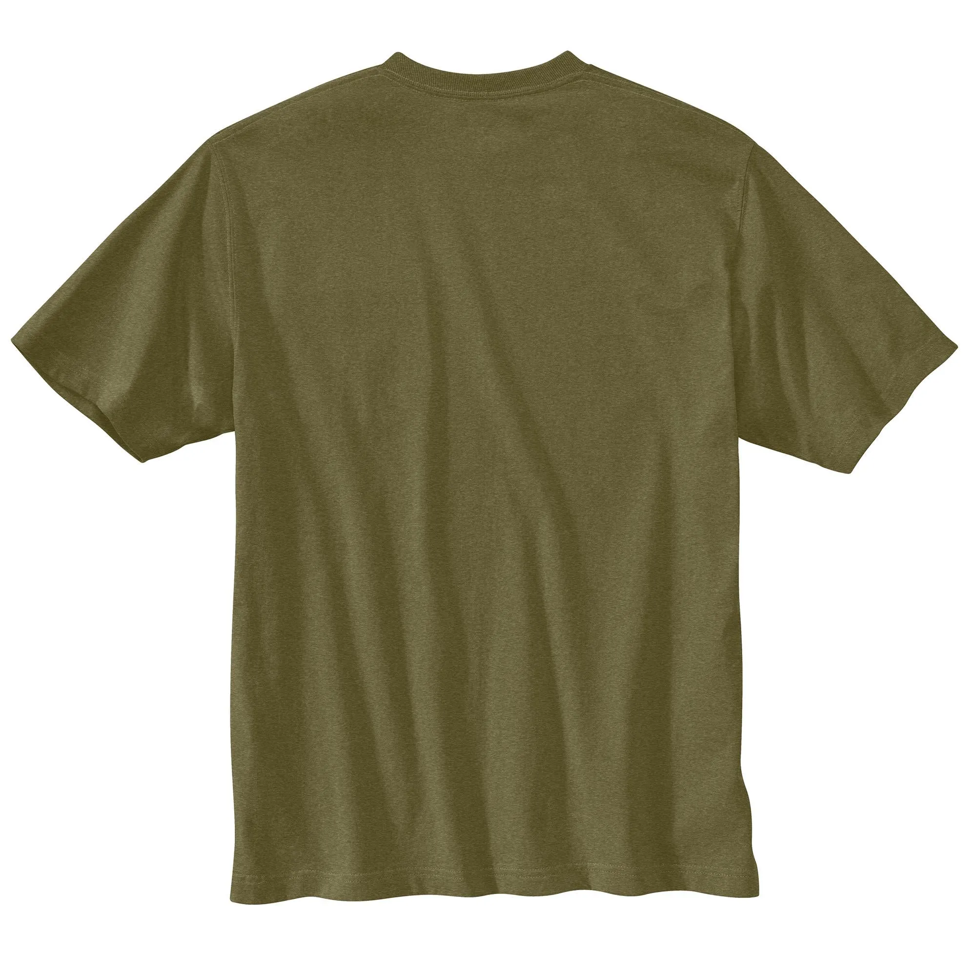 Carhartt Men's Short Sleeve Pocket T-Shirt_Dark Bronzed Green Heather sold by Work World product image thumbnail 2
