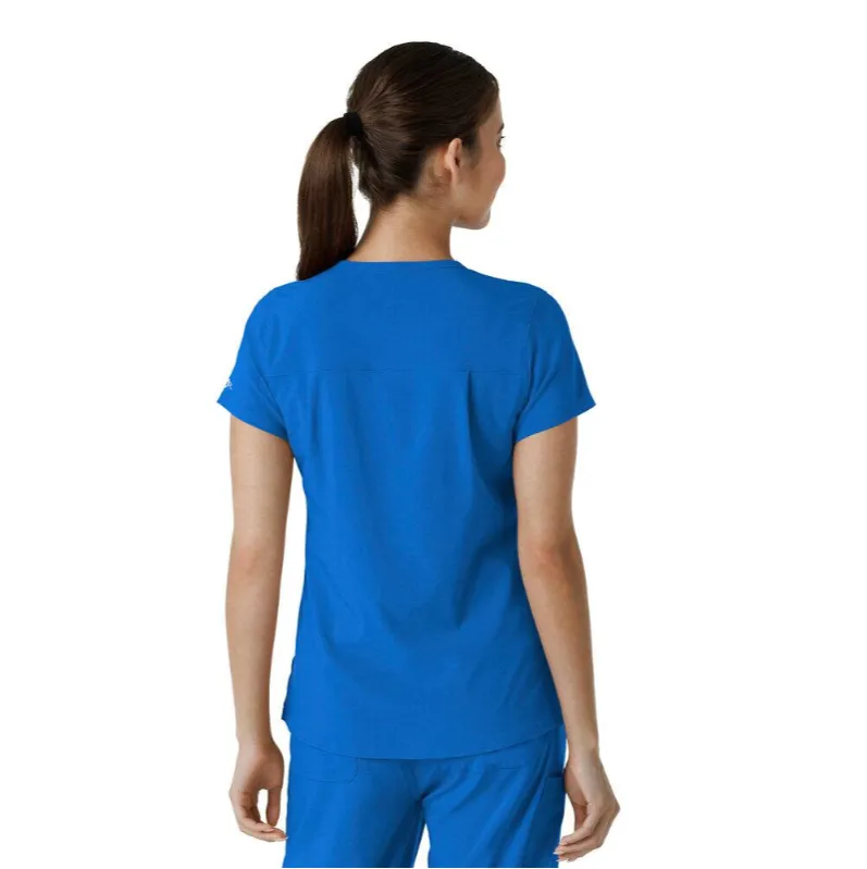 Carhartt Women's Force Cross Flex Tuck-In Scrub Top sold by Work World product image thumbnail 2