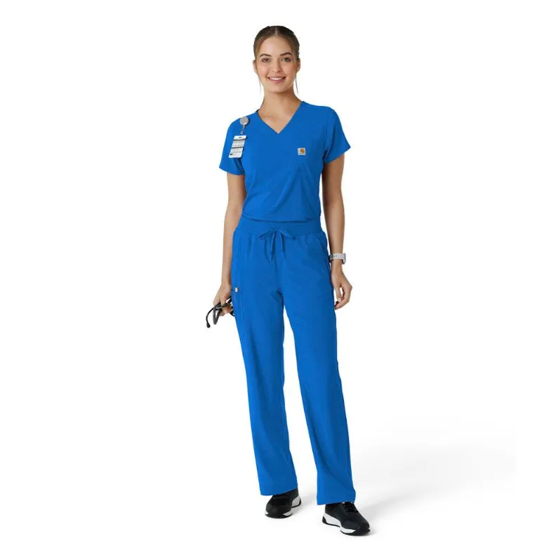 Carhartt Women's Force Cross Flex Tuck-In Scrub Top sold by Work World product image thumbnail 3