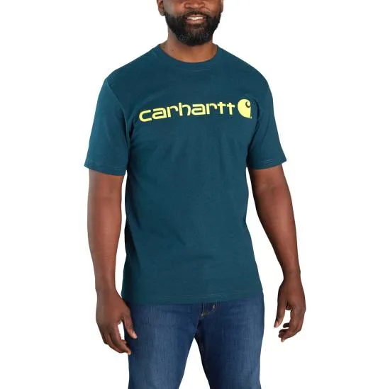 Carhartt Men's Signature Logo Short Sleeve T-Shirt sold by Work World product image thumbnail 5