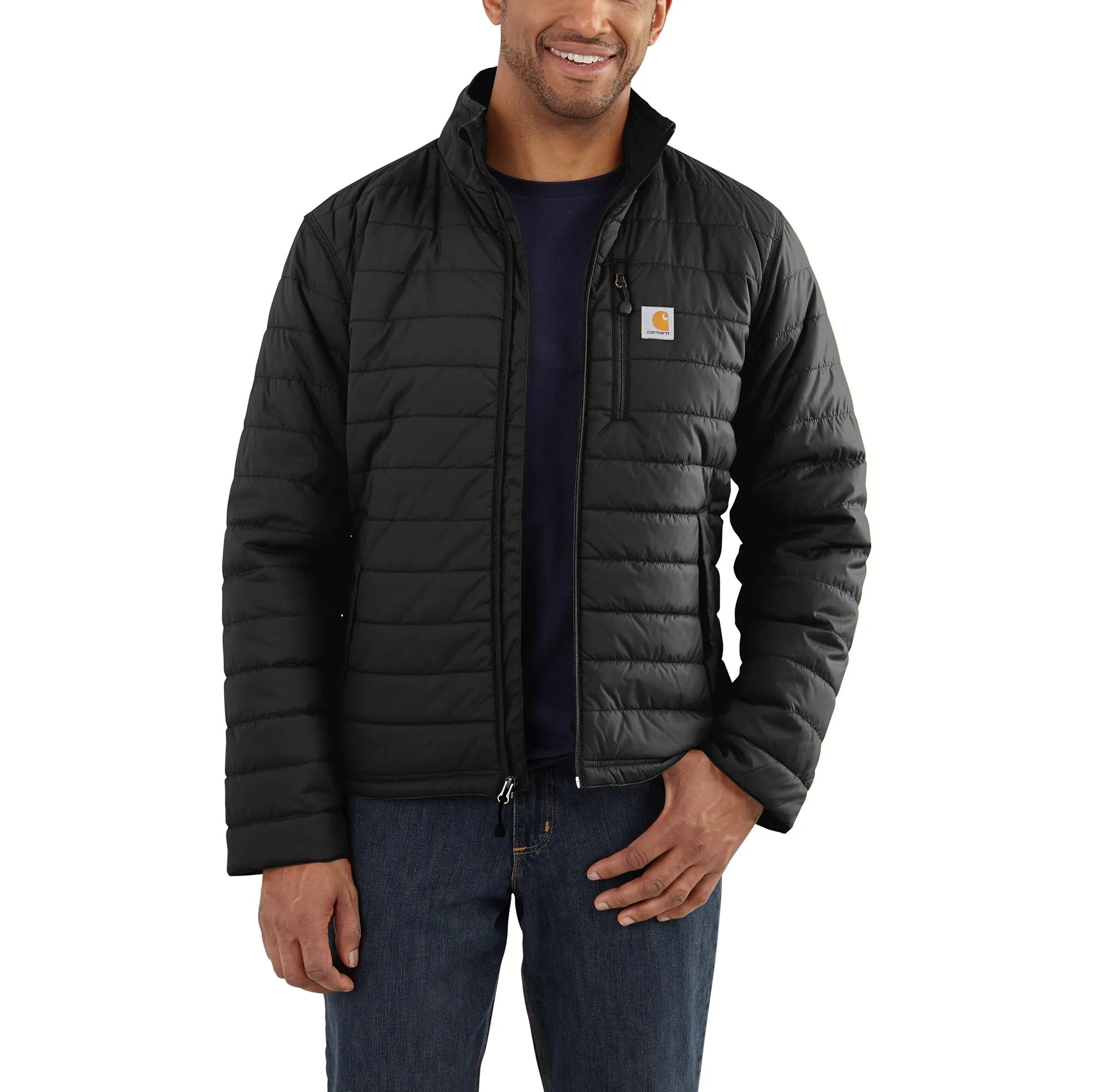 Carhartt Men's Rain Defender® Insulated Relaxed Fit Lightweight Jacket sold by Work World