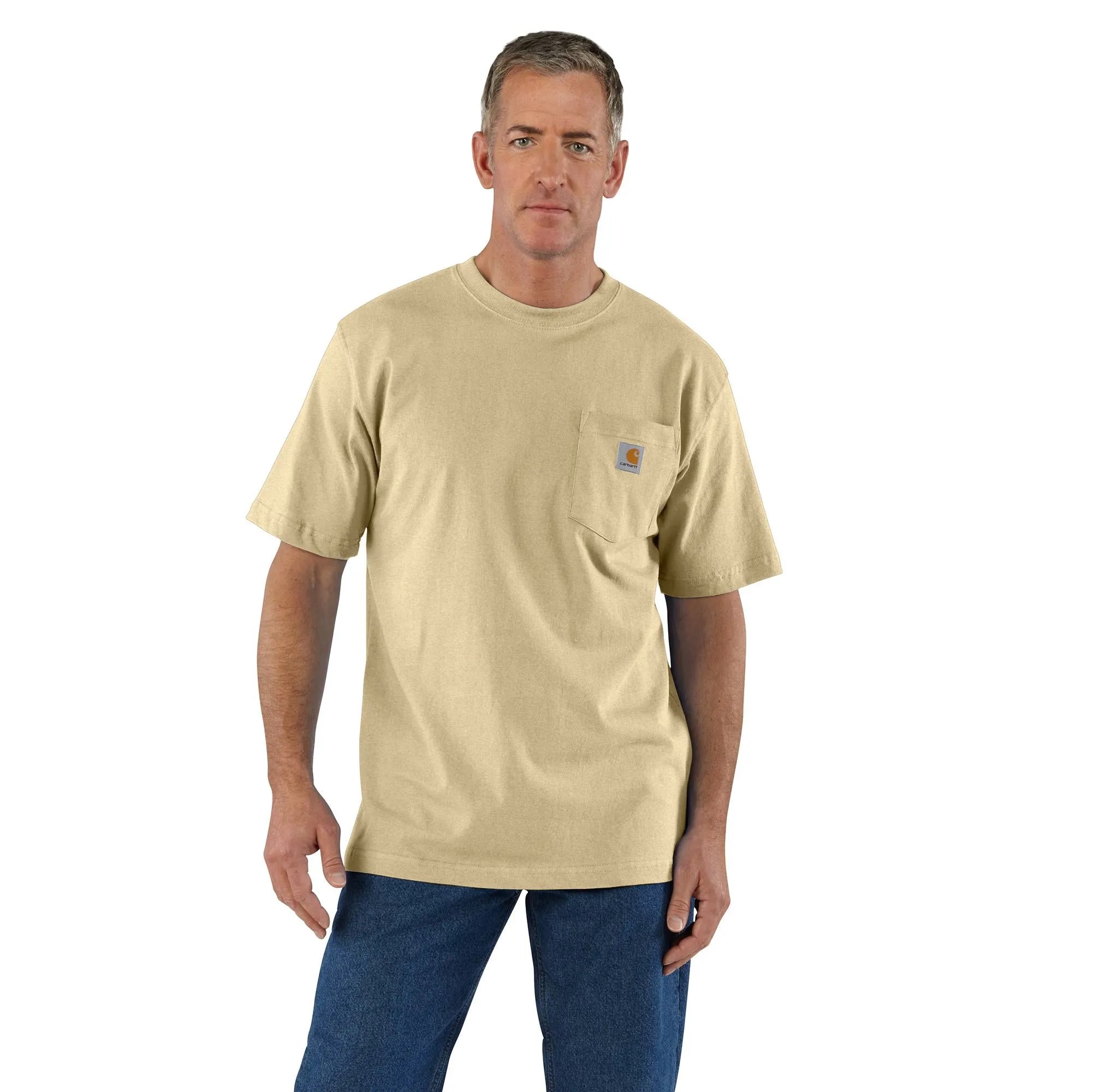 Carhartt Men's Loose Fit Heavyweight Short-Sleeve Pocket T-Shirt sold by Work World product image thumbnail 2