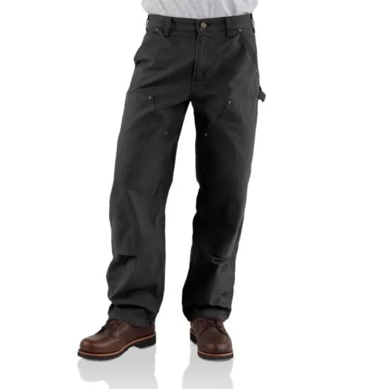 Carhartt Men's Washed Duck Double-Front Work Dungaree sold by Work World
