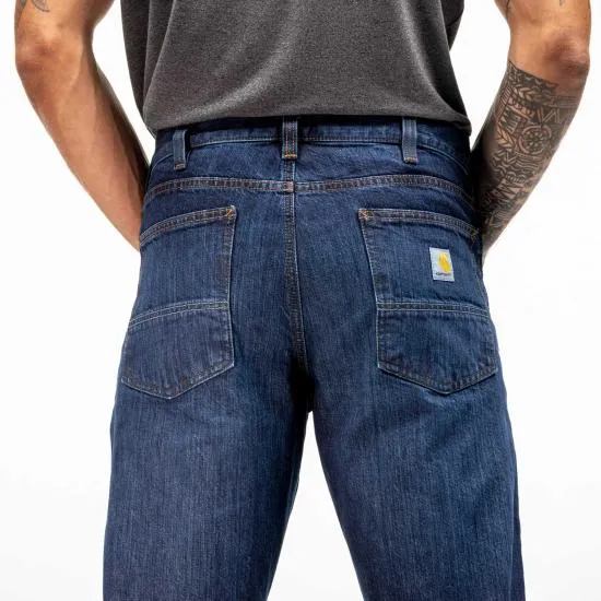 Carhartt Men's Relaxed Fit Straight Leg 5-Pocket Jean sold by Work World product image thumbnail 4