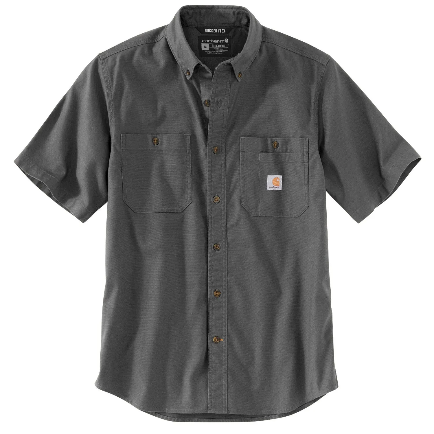 Carhartt Men's Rugged Flex® Relaxed Fit Midweight Canvas Work Shirt sold by Work World product image thumbnail 2