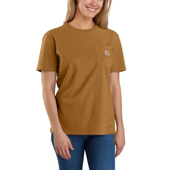 Carhartt Women's Pocket Short Sleeve T-Shirt sold by Work World product image thumbnail 3