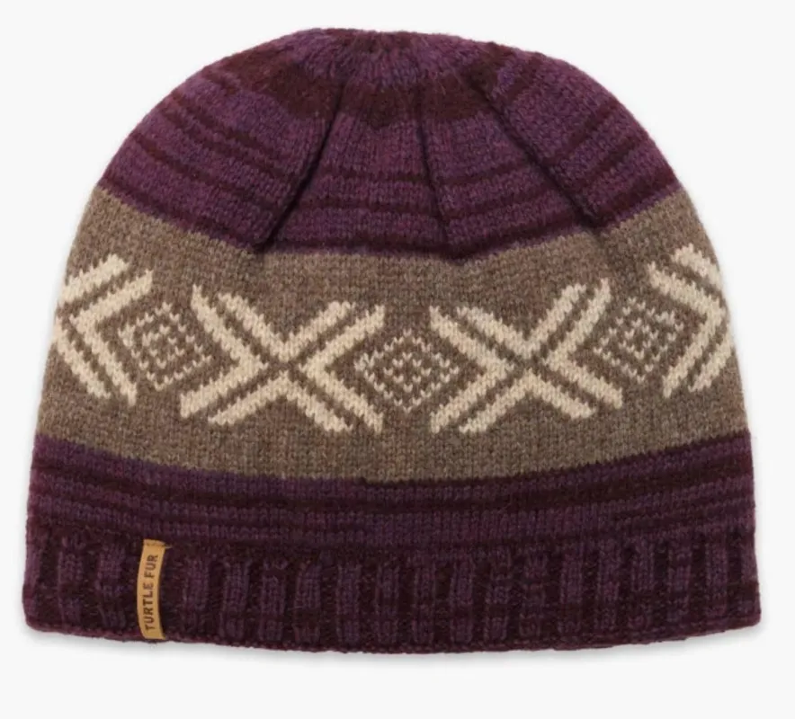 Turtle Fur Women's Mckenzo Lambswool Patterned Knit Beanie sold by Work World