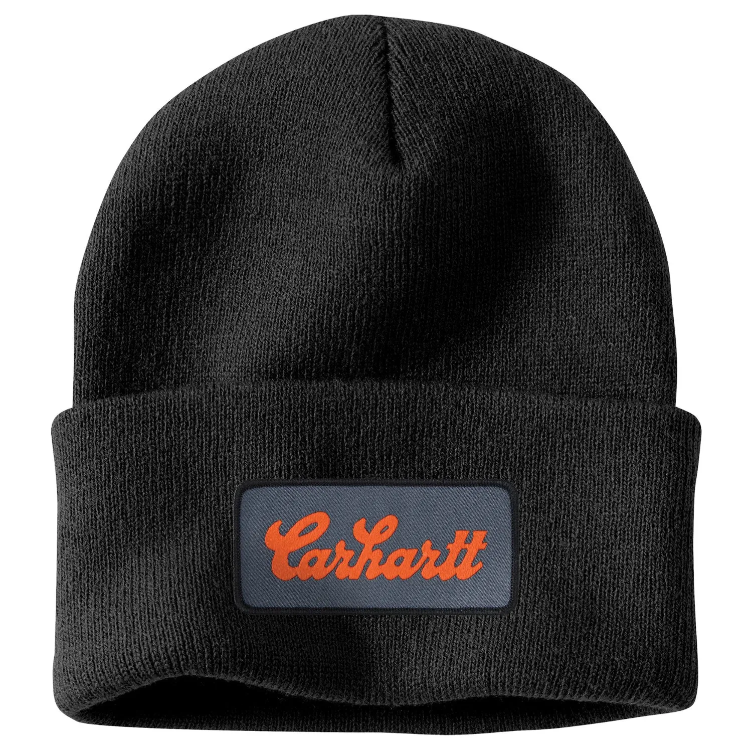 Carhartt Knit Cuffed Script Patch Logo Beanie sold by Work World product image thumbnail 2