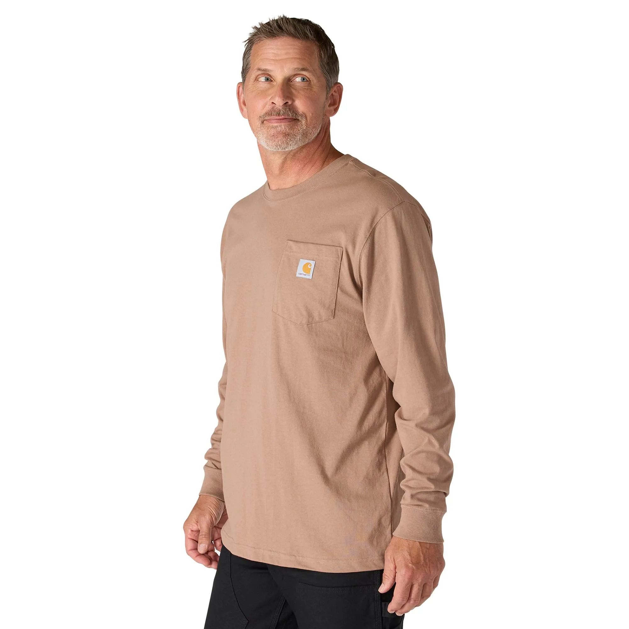 Carhartt Men's Long Sleeve Pocket T-Shirt sold by Work World product image thumbnail 2