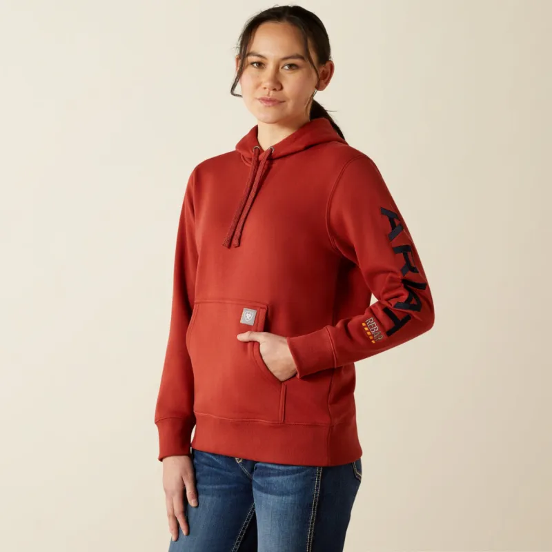 Ariat Women's Rebar Graphic Hooded Sweatshirt sold by Work World