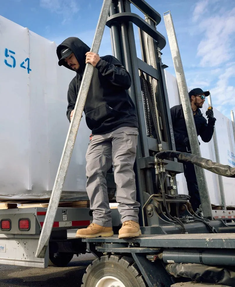 TRUEWERK Men's M2 Grid Pullover Lighweight Hoodie sold by Work World product image thumbnail 2