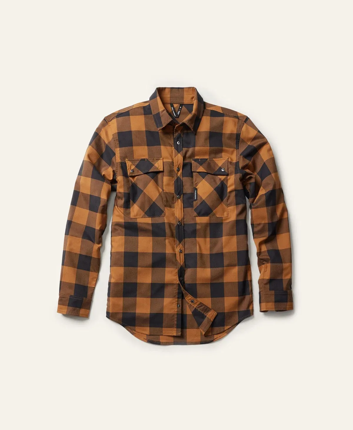 TRUEWERK Men's Tech Flannel DWR Snap-Front Long Sleeve Work Shirt sold by Work World