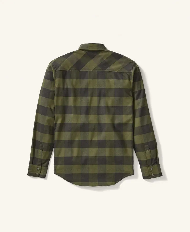 TRUEWERK Men's Tech Flannel DWR Snap-Front Long Sleeve Work Shirt sold by Work World product image thumbnail 4