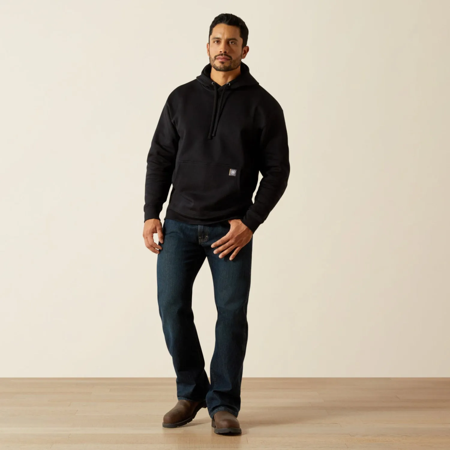 Ariat Men's Rebar Workman Bare Knuckle Hoodie sold by Work World product image thumbnail 3