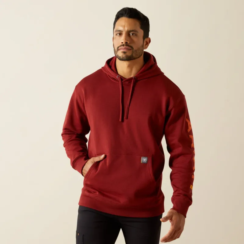 Ariat Men's Rebar Graphic Hoodie sold by Work World