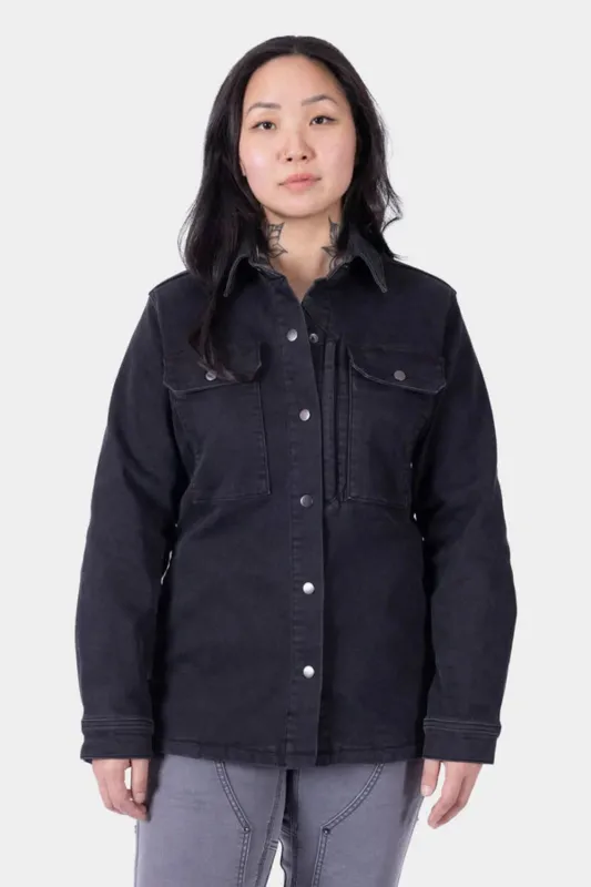 Dovetail Workwear Women's Oahe HotSwap® 7-Pocket Denim Work Jacket made by Dovetail Workwear