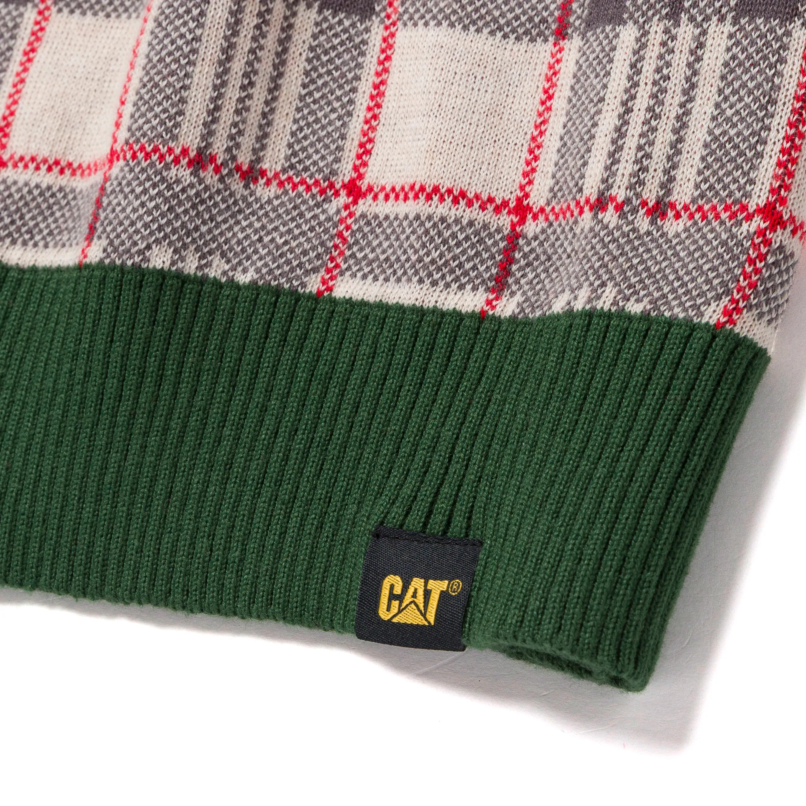 CAT Snowdozer Graphic Christmas Sweater sold by Work World product image thumbnail 3