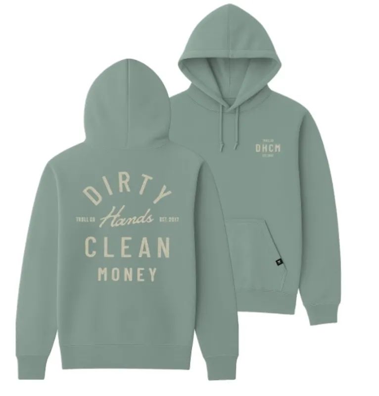 Troll Co. Women's "Dirty Hands Clean Money" Classic Juno Hoodie sold by Work World