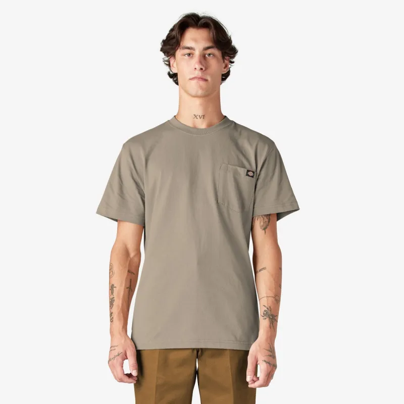 Dickies Men's Heavyweight Short Sleeve Pocket T-Shirt_Desert Sand sold by Work World