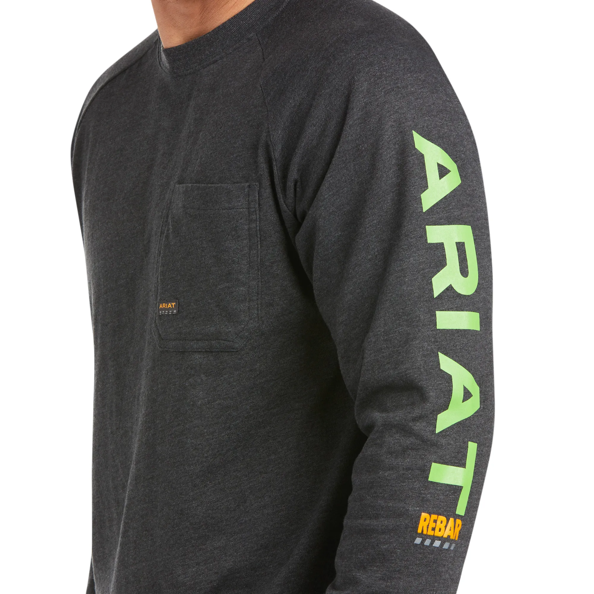 Ariat Men's Rebar Cotton Strong Graphic Long Sleeve T-Shirt sold by Work World product image thumbnail 3