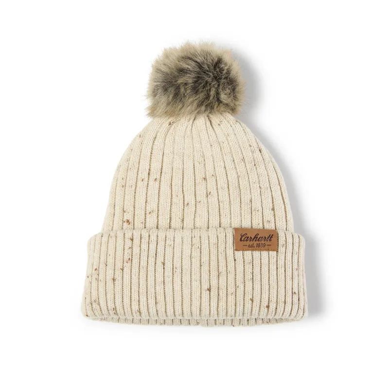 Carhartt Women's Wool-Blend Pom-Pom Beanie made by Carhartt