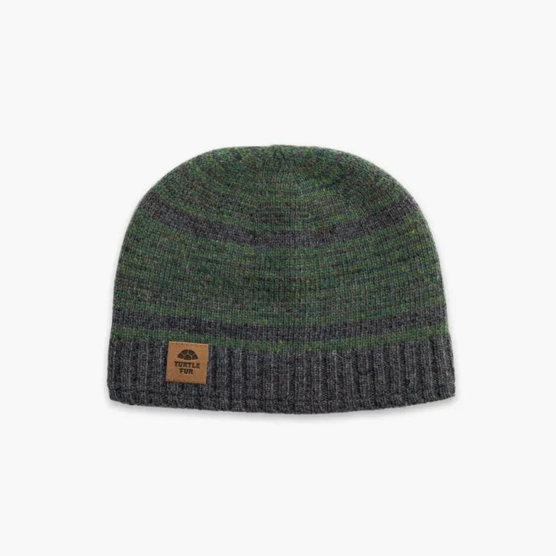 Turtle Fur Schist Lambswool Knit Beanie made by Work World