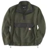 Carhartt Men's Relaxed Fit Snap Front Fleece Pullover sold by Work World