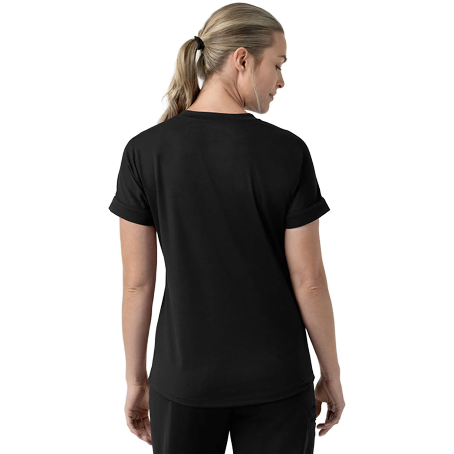 Carhartt Women's Force Cross-Flex Knit V-Neck Scrub Top sold by Work World product image thumbnail 2