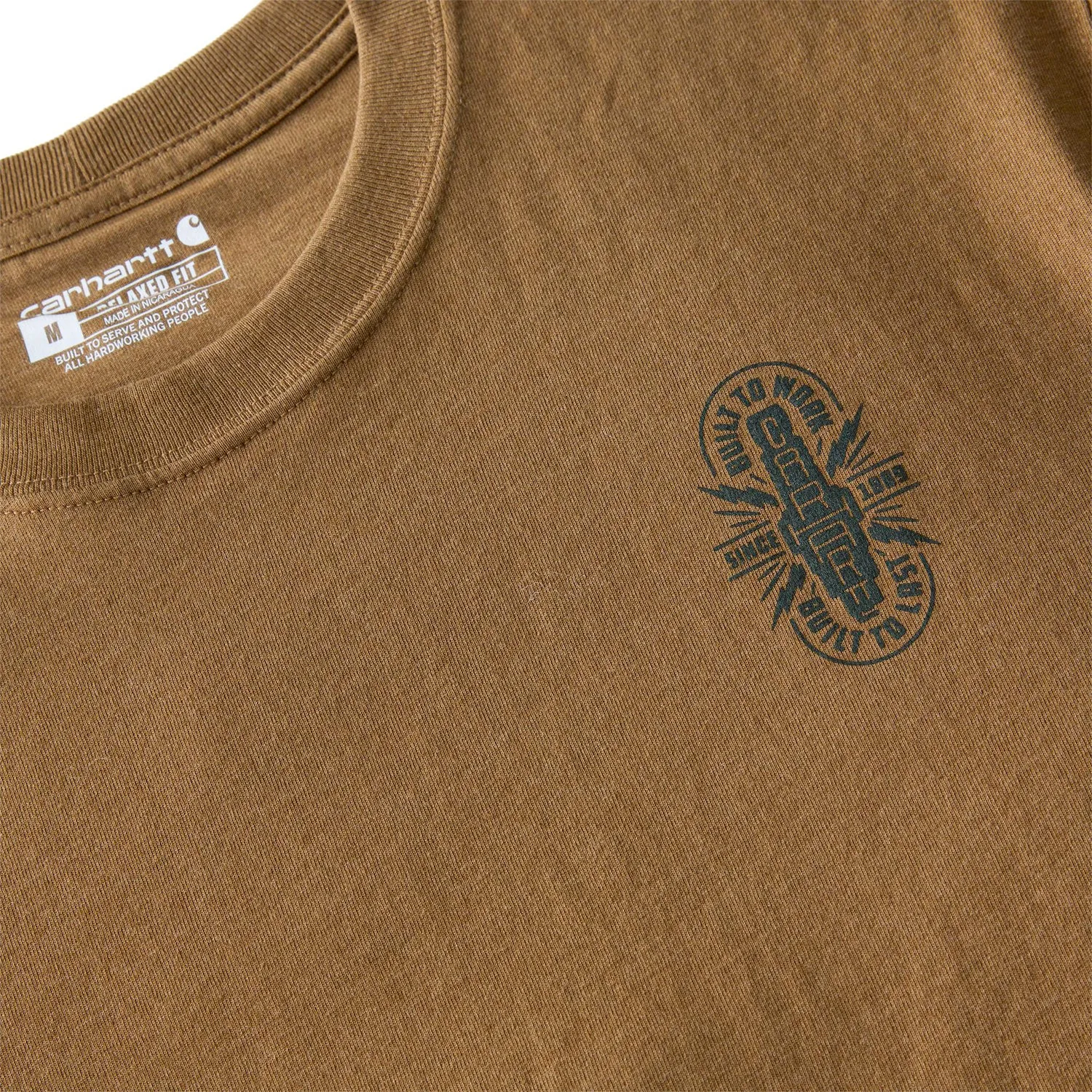 Carhartt Men's Irvine Relaxed Built T-Shirt sold by Work World product image thumbnail 4