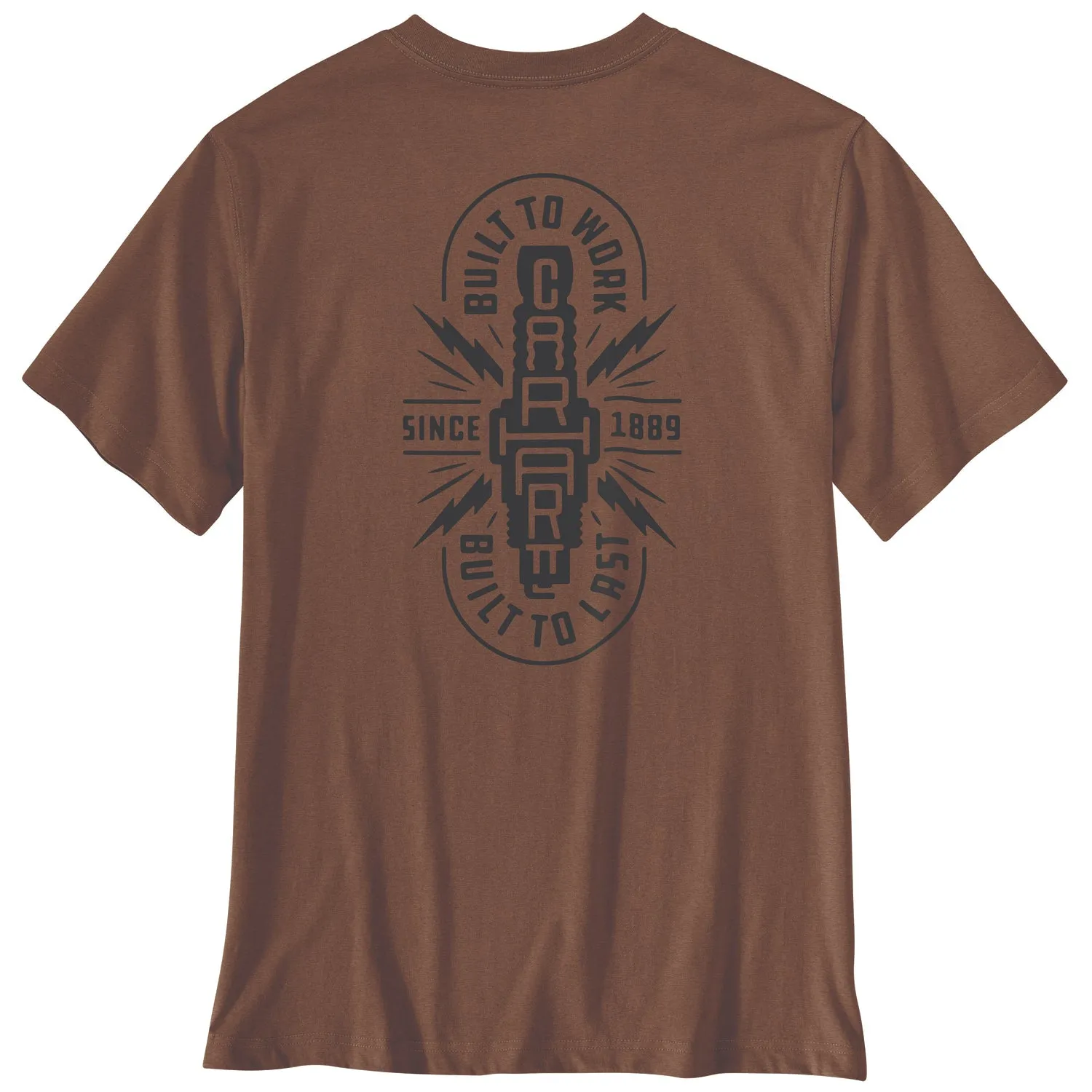 Carhartt Men's Irvine Relaxed Built T-Shirt sold by Work World product image thumbnail 2