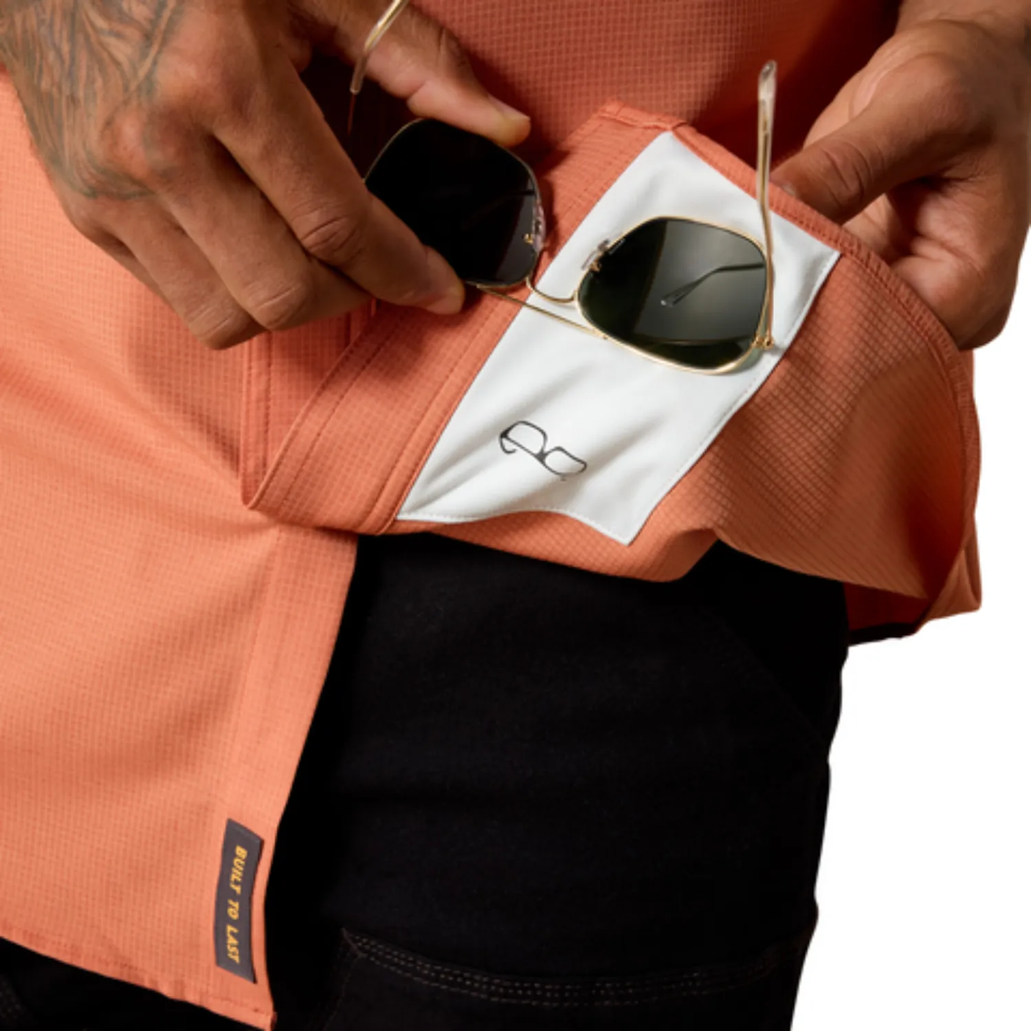 Ariat Men's Rebar Made Tough VentTEK DuraStretch Work Shirt sold by Work World product image thumbnail 3