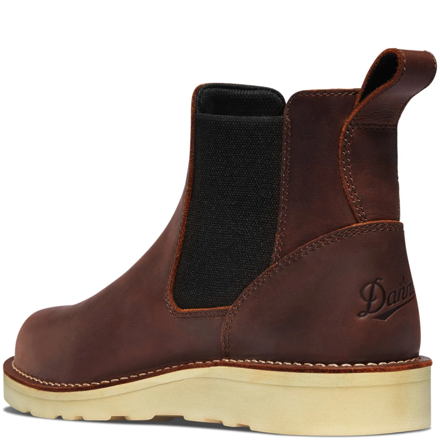 Danner Men's Bull Run 6" EH Steel Toe Chelsea Wedge Boot sold by Work World product image thumbnail 3